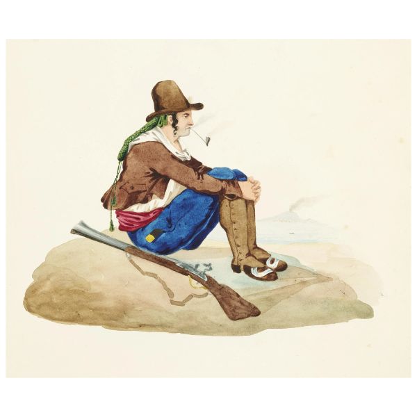 Costumi di Roma. Inizi del XIX secolo.