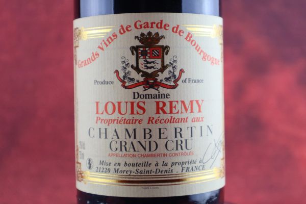 



Chambertin Domaine Louis Remy 2005