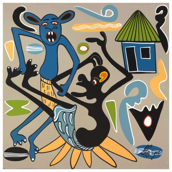 George Lilanga : GEORGE LILANGA - Auction ONLINE AUCTION | MODERN