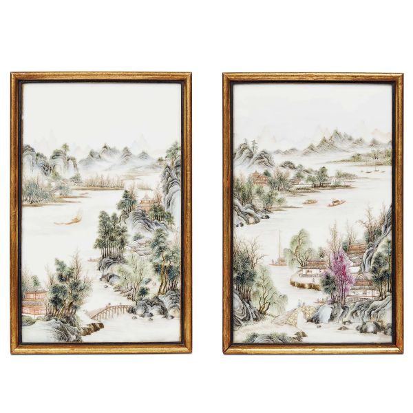 A PAIR OF PLAQUES, CHINA, REPUBLIC PERIOD (1912-1949)