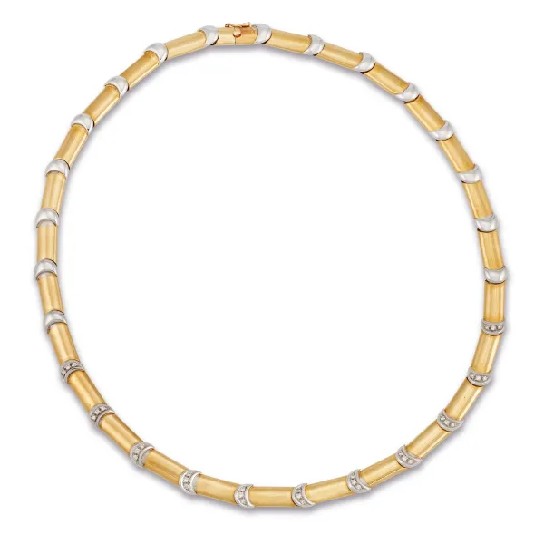 Damiani - 



DAMIANI DIAMOND NECKLACE IN 18KT TWO TONE GOLD