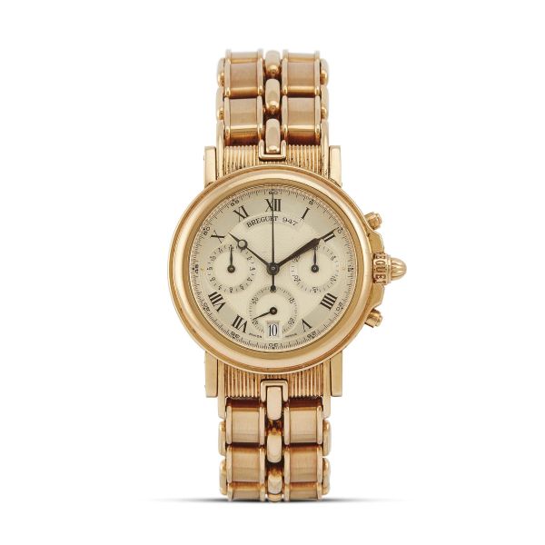 BREGUET MARINE CRONOGRAFO REF. 3460 IN ORO GIALLO