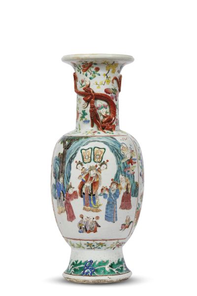 A VASE, CHINA, QING DYNASTY,     19TH CENTURY