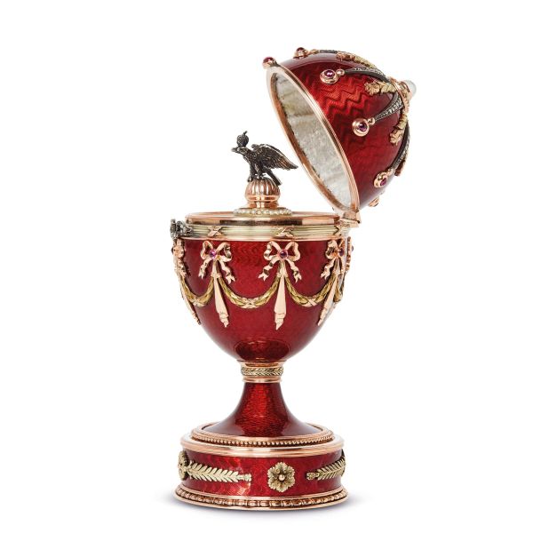 A RUSSIAN EGG, EARLY 20TH CENTURY