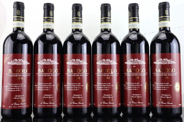 Barolo Falletto Vigna le Rocche Riserva Etichetta Rossa Bruno Giacosa 2008