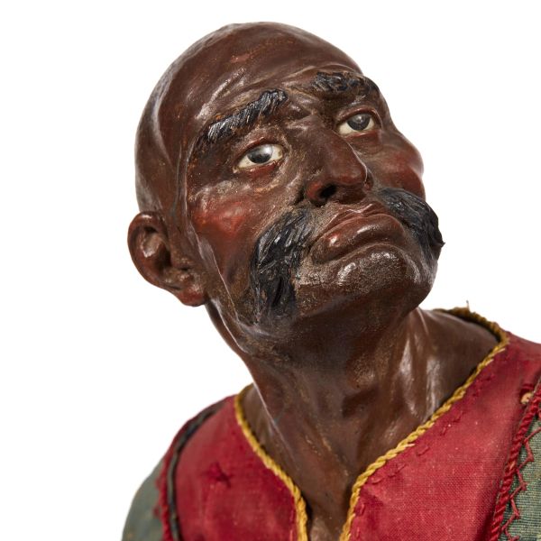 ORIENTALE CON BAFFI, NAPOLI, SECOLO XVIII