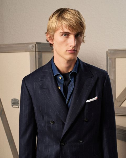 Kiton - Giacca da Uomo su Misura