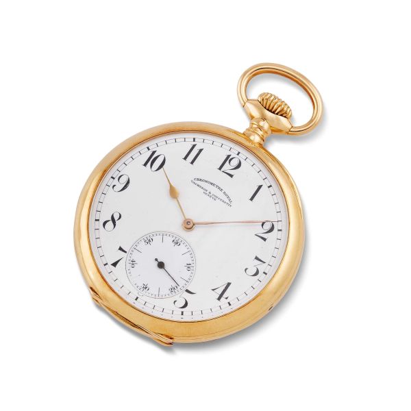 VACHERON & CONSTANTIN YELLOW GOLD POCKET WATCH N. 2131XX