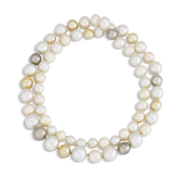 LONG SOUTH SEA PEARL NECKLACE