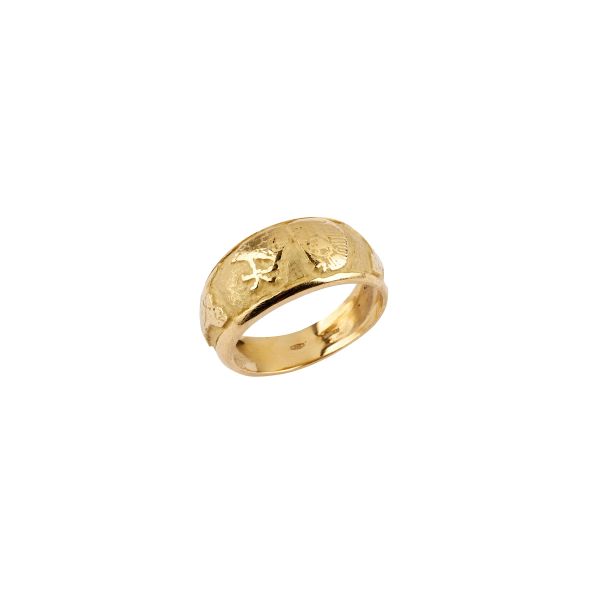 



BAND RING IN 18KT YELLOW GOLD