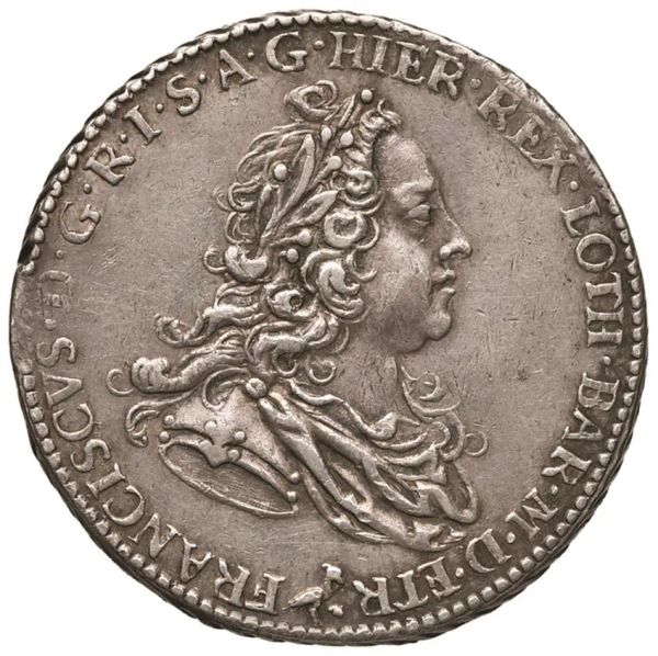 FIRENZE FRANCESCO II (III) DI LORENA (1737-1765) MEZZO FRANCESCONE 1746