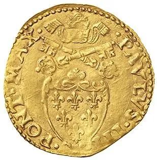 BOLOGNA, PAOLO III (1534-1549), SCUDO D&rsquo;ORO