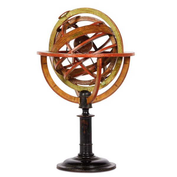 



SFERA ARMILLARE DA TAVOLO, FRANCIA, INIZIO SECOLO XIX