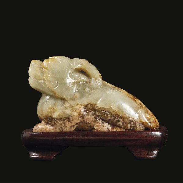 A JADE CARVING, CHINA, QING DYNASTY, 19TH CENTURY