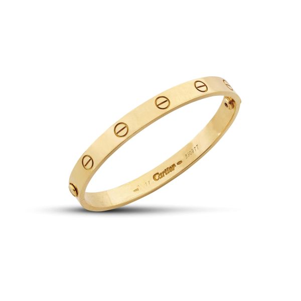 Cartier - CARTIER &quot;LOVE&quot; BANGLE IN 18KT YELLOW GOLD