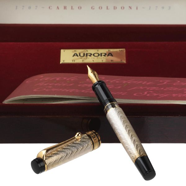 AURORA CARLO GOLDONI 200TH ANNIVERSARY (1707 &ndash; 1793) LIMITED EDITION FOUNTAIN PEN&nbsp; N. 0410 [..]