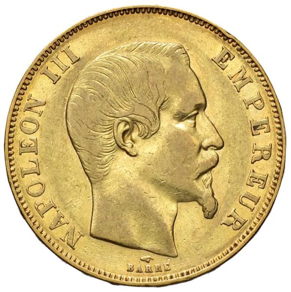 FRANCIA, NAPOLEONE III (1852-1870) 50 FRANCHI 1858 A