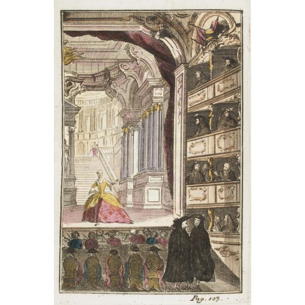 



Rara edizione veneziana con le figure colorate da mano coeva