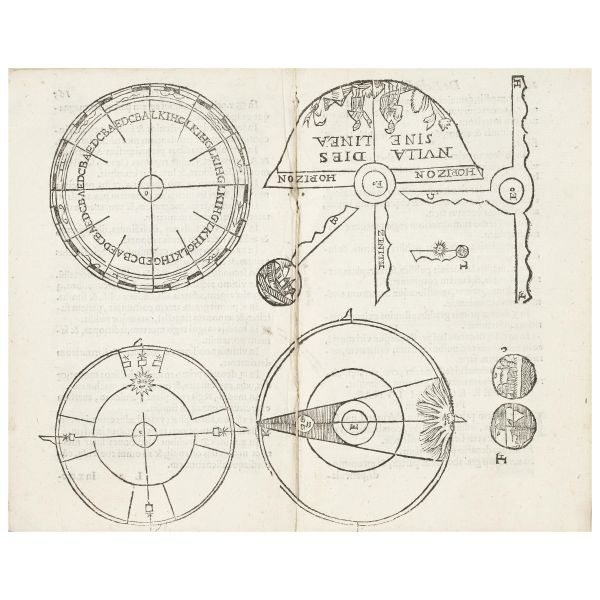 Sacrobosco, Giovanni. Sphaera emendata. Venezia, Scoto, 1574.