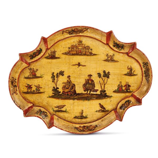 



A VENETIAN TRAY, 18TH CENTURY