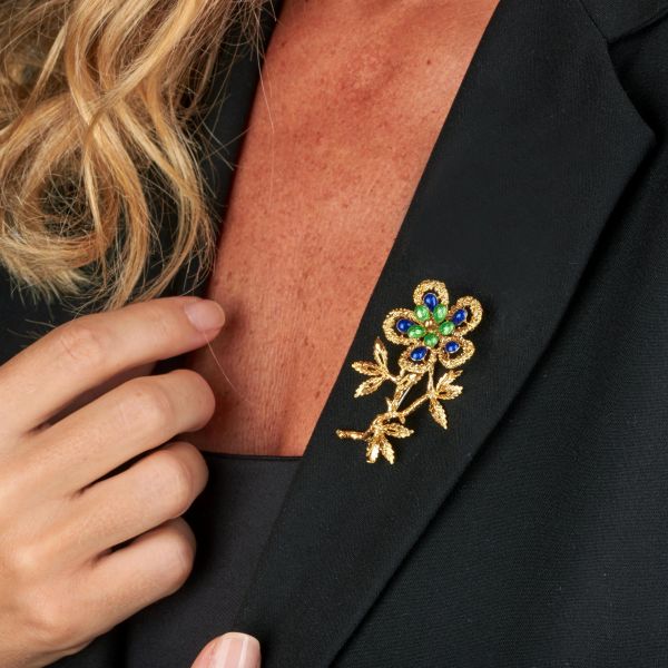 SPILLA A FORMA DI FIORE