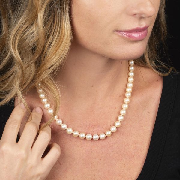 COLLANA DI PERLE COLTIVATE