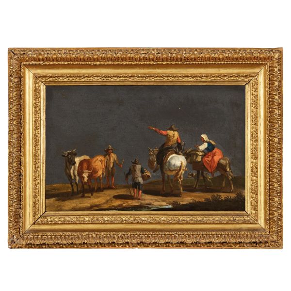 Pittore olandese attivo a Roma, sec. XVII