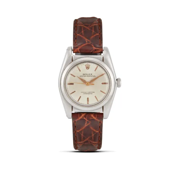 Rolex - 



ROLEX OVETTO &quot;BUBBLEBACK&quot; REF. 2910 STAINLESS STEEL WRISTWATCH