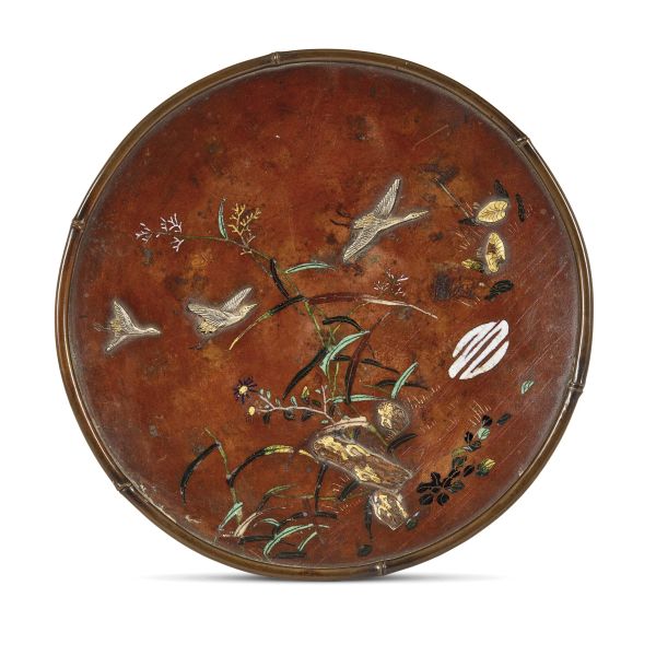 



A JAPANESE TRAY, EDO/MEIJI PERIOD