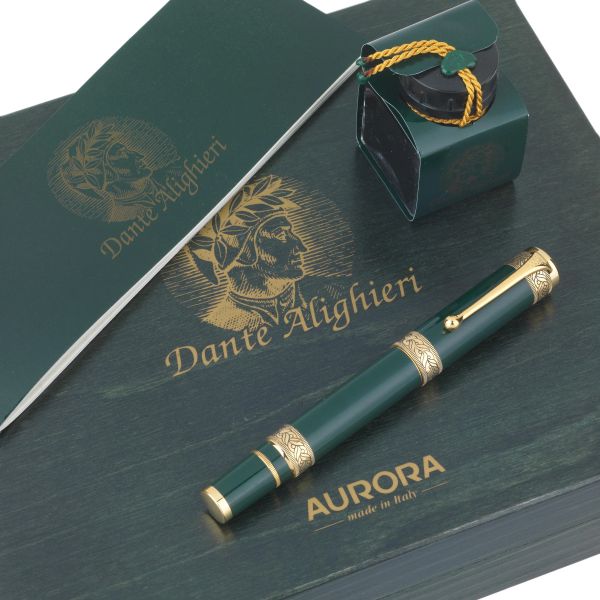      AURORA "DANTE ALIGHIERI" PENNA STILOGRAFICA EDIZIONE LIMITATA N. 0038/1919 