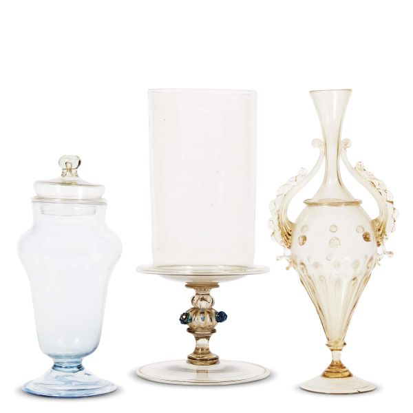 THREE VENETIAN VASES, 18TH AND 19TH CENTURIES