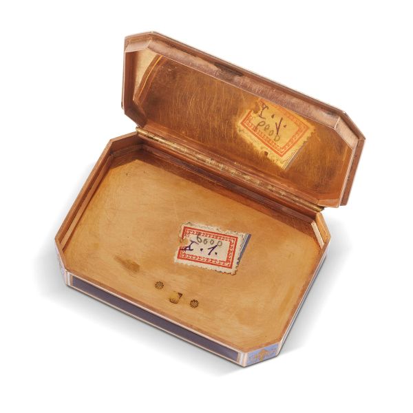 TABACCHIERA, SVIZZERA, CIRCA 1820