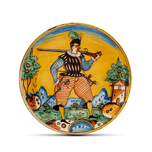 



PIATTO, MONTELUPO, PRIMA MET&Agrave; SECOLO XVII