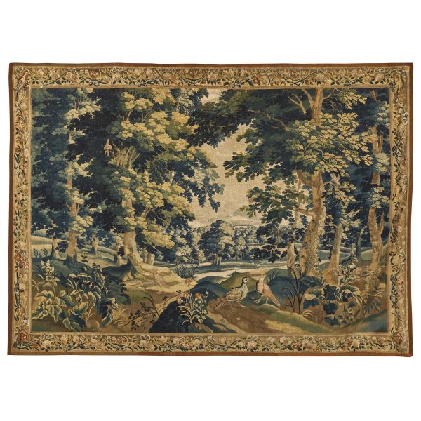 A FRENCH TAPESTRY, 18TH CENTURY