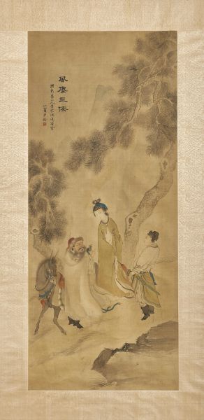 A DRAWING, CHINA, LATE QING DYNASTY, 19TH-20TH CENTURIES
