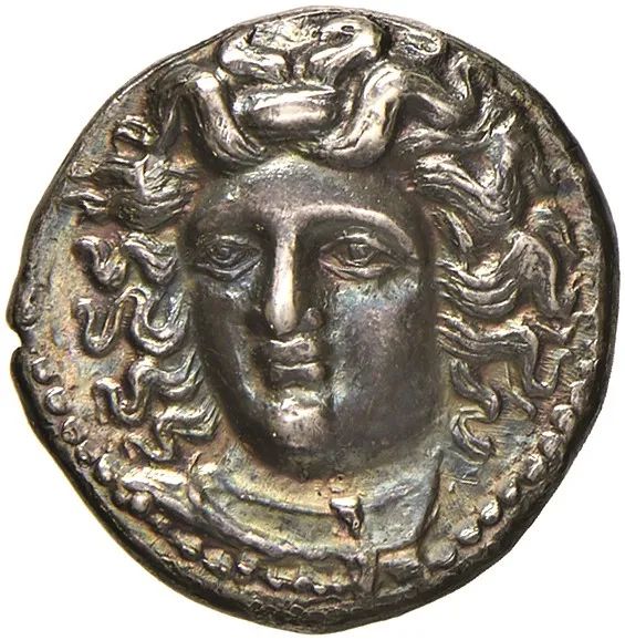TESSALIA. LARISSA (c. 344-337 a. C.) DRACMA