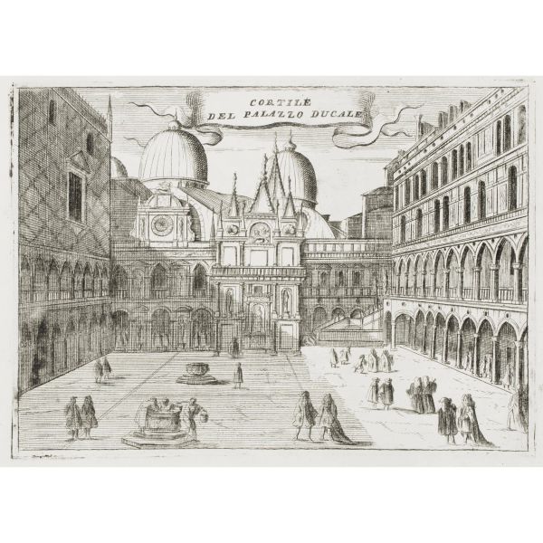 Coronelli, Vincenzo. I palazzi di Venezia. [Venezia, presso l’autore, 1709].