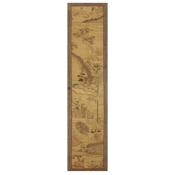 A VERTICAL PANEL IN KESI TECHNIQUE, CHINA, QING DYNASTY, 19TH CENTURY