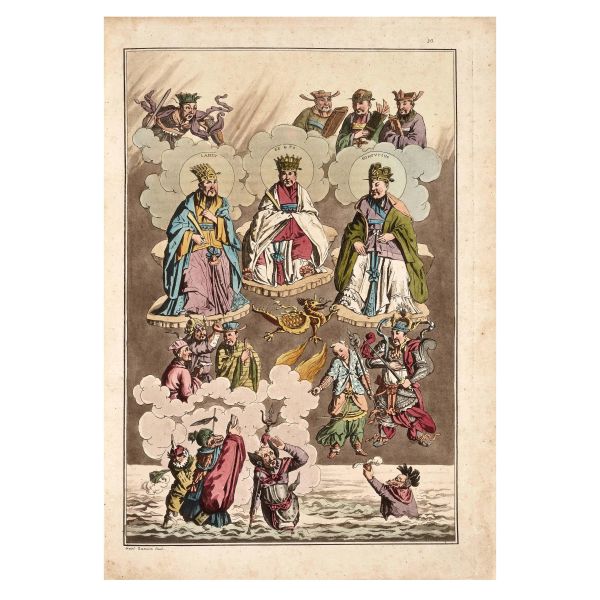 Ferrario, Giulio. Il costume antico e moderno o storia del governo, della milizia, della religione, delle arti, scienze ed usanze di tutti i popoli antichi e moderni. Milano, tipografia dell'editore, 1815-29.