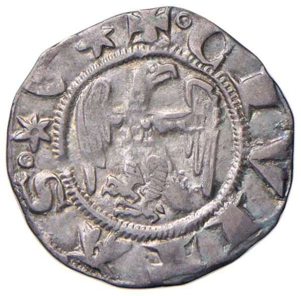 VICENZA. BAILARDINO NOGAROLA PODEST&Agrave; (1313-1329) GROSSO AQUILINO