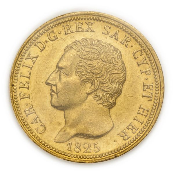 



Carlo Felice (1821-1831) &ndash; 80 Lire 1825 &ndash; Zecca: Torino