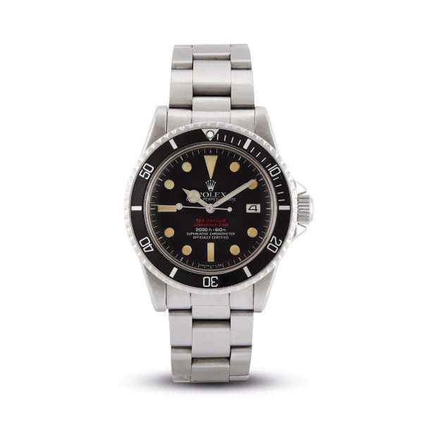 



ROLEX SEA-DWELLER DOUBLE RED REF. 1665 N. 40303XX STAINLESS STEEL WRISTWATCH, 1975