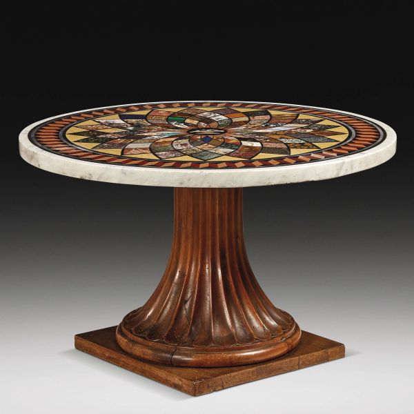 A ROMAN TABLE TOP, 18TH CENTURY