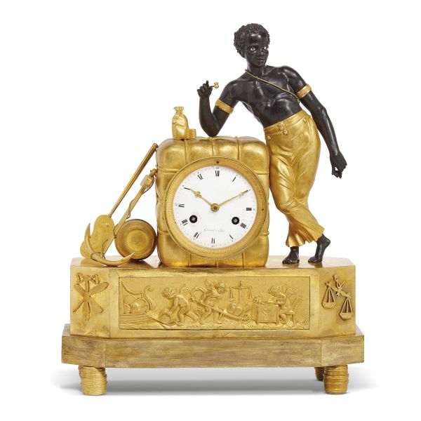 A FRENCH MANTEL CLOCK, PIERRE PIERRE MATHIEU AUGUSTIN MICHEL, PARIS, 1808-1815