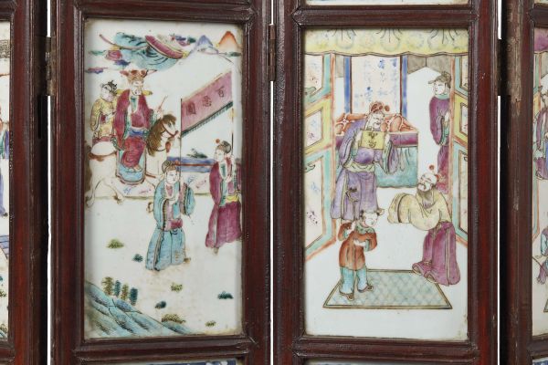 A SCREEN, CHINA, LATE QING DYNASTY, 19TH CENTURY, TONGZHI PERIOD