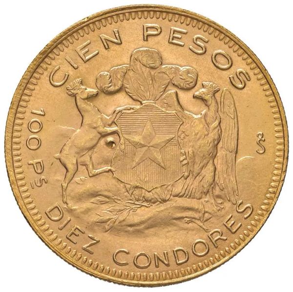 CILE. 100 PESOS 1949