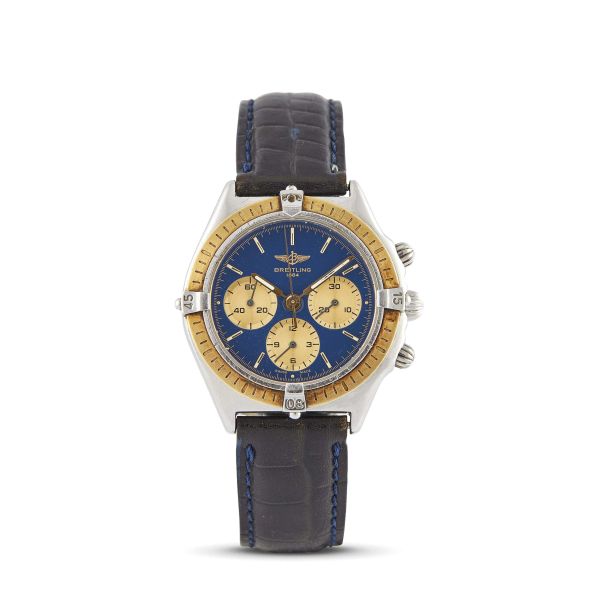 Breitling - BREITLING CALLISTO REF. D11045 STAINLESS STEEL AND GOLD WRISTWATCH, '90S