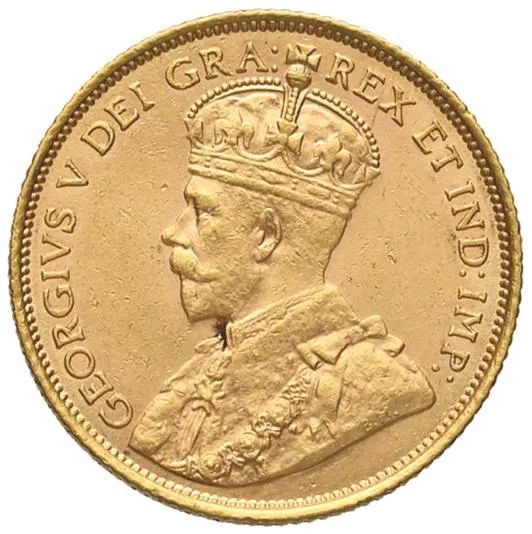 CANADA 5 DOLLARI 1912