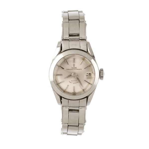 TUDOR PRINCESS OYSTERDATE STAINLESS STEEL WRISTWATCH