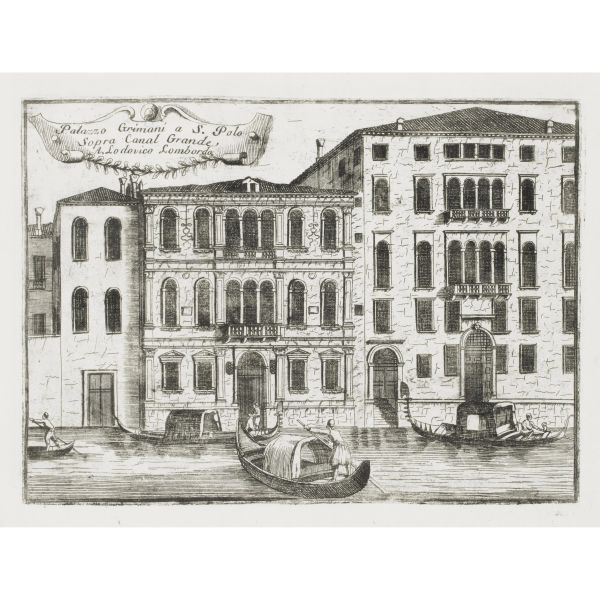 Coronelli, Vincenzo. I palazzi di Venezia. [Venezia, presso l’autore, 1709].